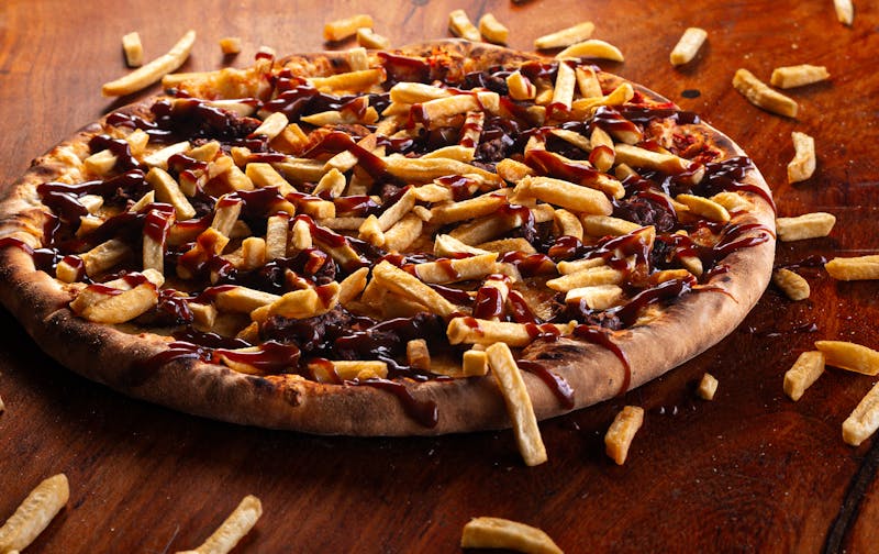 Smoky Western pizza ranch specialty