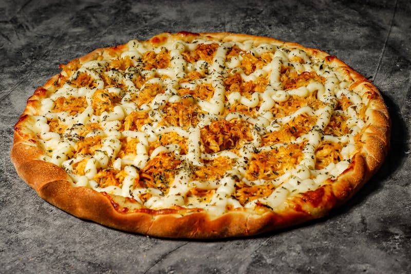 Classic Margherita pizza at Pizza Ranch